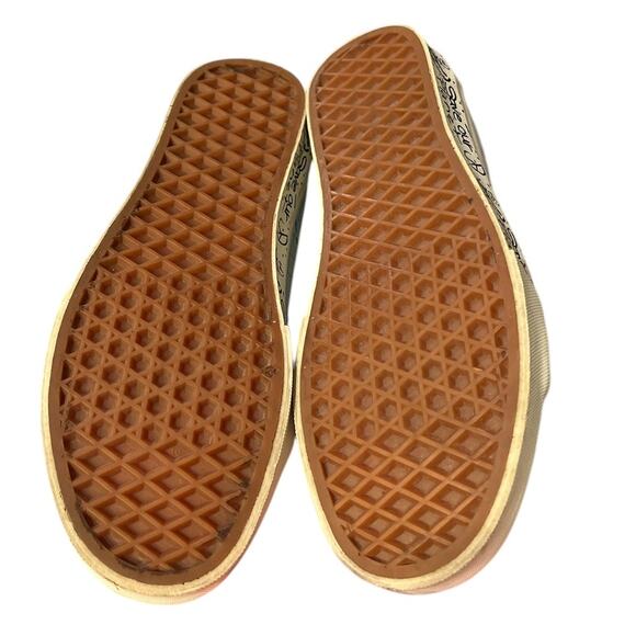 VANS Save Our Planet Skater Hi-tops w/Maps Men's Size 6 Women's Size 7.5 - Picture 7 of 8